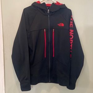 The North Face hooded jacket w/full zipper